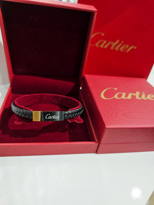 Bracelet de LUXE en Cuir Avec Packaging